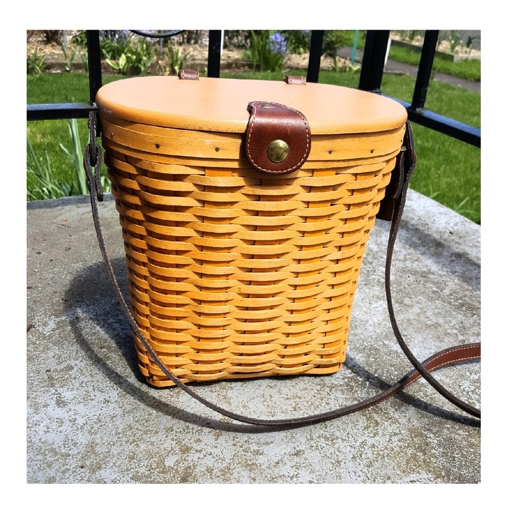 🆕️ LONGABERGER 2001 Vintage Purse or Market Bag